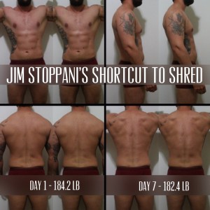 Week 1 Progress Shortcut to Shred